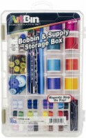 ArtBin Sew-Lutions Bobbin & Supply Box-10.75 X7.375 X1.75  Translucent