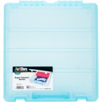 ArtBin Super Satchel Single Compartment-15.25 X14 X3.5 Aqua Mist