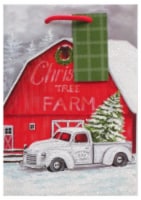Christmas Holiday Gift Bag - White Truck Perspective: Main