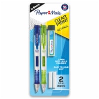 Paper Mate Clear Point Mechanical Pencil Starter - Lime Green/Royal Blue