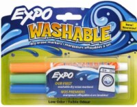 Expo® Fine Tip Washable Dry Erase Marker - 3 Count Perspective: Main