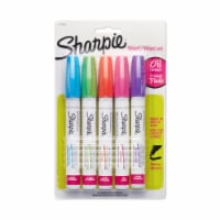 Sharpie Oil-Based Paint Marker Set - Assorted, Medium Point, Set of 5