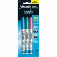 Sharpie Extra Fine Metallic Paint Pens 3/Pkg-Pink, Blue & Green