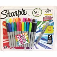 Sharpie Original Fine Point 24 + 1 Bonus Electro Pop
