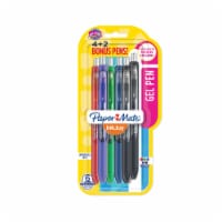 Paper Mate Assorted Pastel Gel Pens 6 Pk