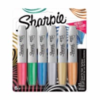 Sharpie Permanent Marker,Black,Ultra Fine,PK2 1735801, 1 - Kroger