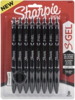 Sharpie® S-Gel™ PEN,GEL,RETR,MD,8PK,BK 2096139