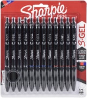 Sharpie S-Gel .5mm Fine Point Pens 4/Pkg-Black, 1 - City Market