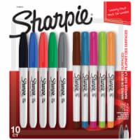 Sharpie Assorted Tip Permanent Marker Pens - 10 Count
