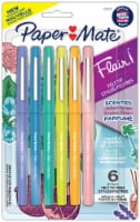 Paper Mate Flair Felt Medium Point Pens - Black, 4 ct - Fred Meyer