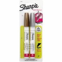 Sharpie® MARKER,PAINT,GOLD/SILVR,2 34968PP