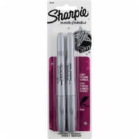 Sharpie® Metallic Fine Point Markers - Silver Perspective: Main