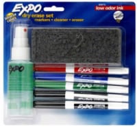 Expo® Fine Tip Dry Erase Marker Set - Multi-Color - 7 Piece Perspective: Main