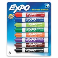 Expo Dry Erase Chisel Tip Markers - Chisel Marker Point Style - Black - 4 /  Pack - R&A Office Supplies