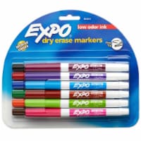 Expo® Low Odor Fine Tip Dry Erase Markers - Assorted Colors