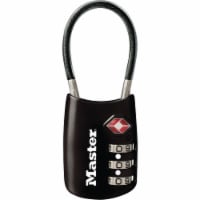 Master Lock TSA-Accepted Set-Your-Own Combination Luggage Padlock - Assorted