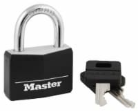 Master Lock Covered Keyed Padlock - Black