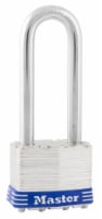 Master Lock Case Laminated Steel Silver Keyed Padlock