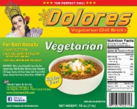 Dolores™ Vegetarian Chili Brick
