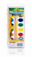 Crayola® 16 Pan Washable Watercolors Paint Set Perspective: Main