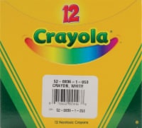 Crayola Bulk Crayons - White - 12 / Box