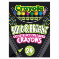 Crayola® Bold & Bright Construction Paper Crayons Perspective: Main