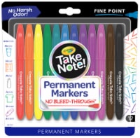 Crayola Take Note Fine Point Permanent Markers Perspective: Main