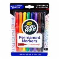 Crayola Take Note Permanent Markers 12 ct