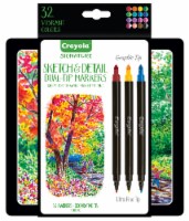 Zebra Mildliner Brush Marker Set 10pcRefrsh/Frndly, 1 - Harris Teeter