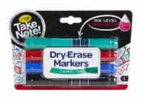 Crayola Take Note Chisel Tip Dry-Erase Markers