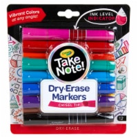 Crayola® Take Note!® Chisel Tip Dry Erase Markers Perspective: Main