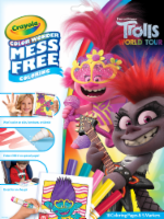 Crayola Color Wonder Trolls World Tour Mess Free Coloring Pages & Markers Perspective: Main