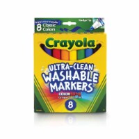 Crayola Marker,Wedge,Tip,Washable 587208