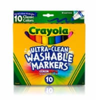 Crayola Ultra Clean Washable Broad Line Classic Markers