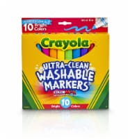 Crayola® Broad Line Bright Ultra Clean Washable™ ColorMAX™ Markers Perspective: Main