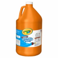 Crayola Washable Paint - 1 gal - 1 Each - Orange