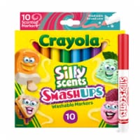 Crayola® Silly Scents Smash Ups Washable Broad Line Markers Perspective: Main