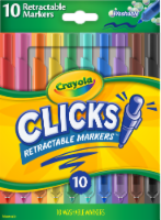 Crayola® Clicks Washable Retractable Markers