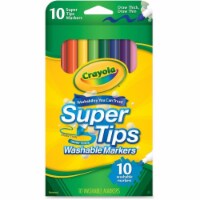 Washable Super Tips Markers, Pack of 10