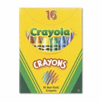 Crayola Classic Color Crayons, Tuck Box, 16 Colors 520016