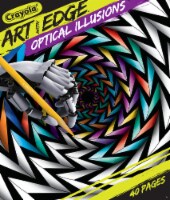 Crayola® Art with Edge™ Optical Illusions Coloring Book Perspective: Main