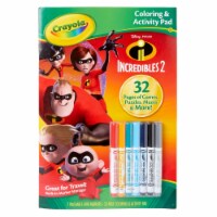 Crayola Incredibles 2 Activity Pad with Markers Perspective: Main