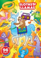 Crayola Sloths Love Llamas Coloring Book Perspective: Main