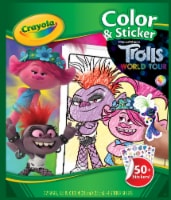 Crayola Trolls World Tour Color & Sticker Pack Perspective: Main
