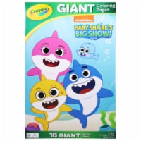 Crayola® Baby Shark Giant Coloring Pages Perspective: Main