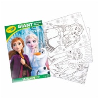 Crayola Frozen 2 Giant Coloring Pages Perspective: Main