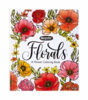 Crayola Florals Flower Coloring Book Perspective: Main