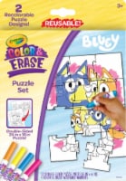Crayola® Bluey Color & Erase™ Puzzle Set Perspective: Main