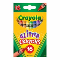 Crayola Glitter Crayons 16 Pack Perspective: Main