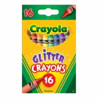 Crayola Glitter Crayons 16 Pack Perspective: Main